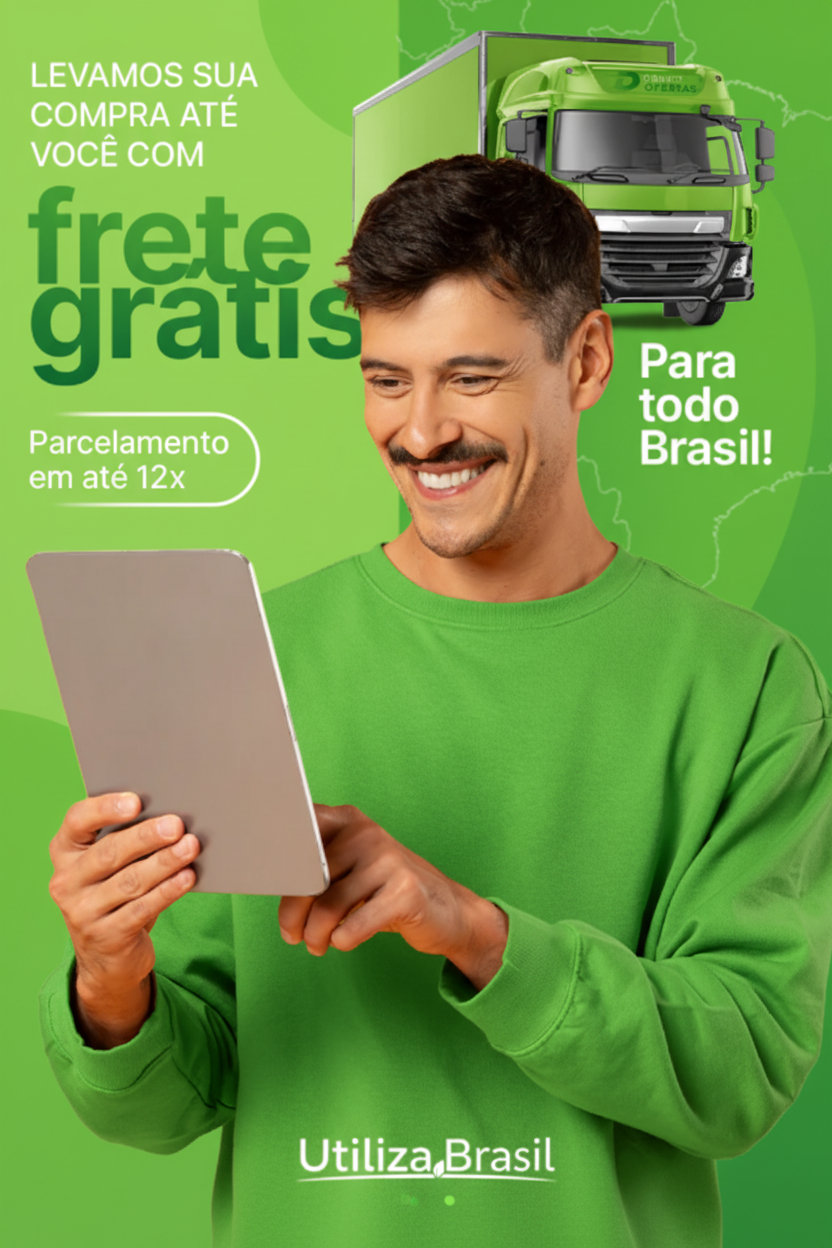 Banner Utiliza Brasil - Verde